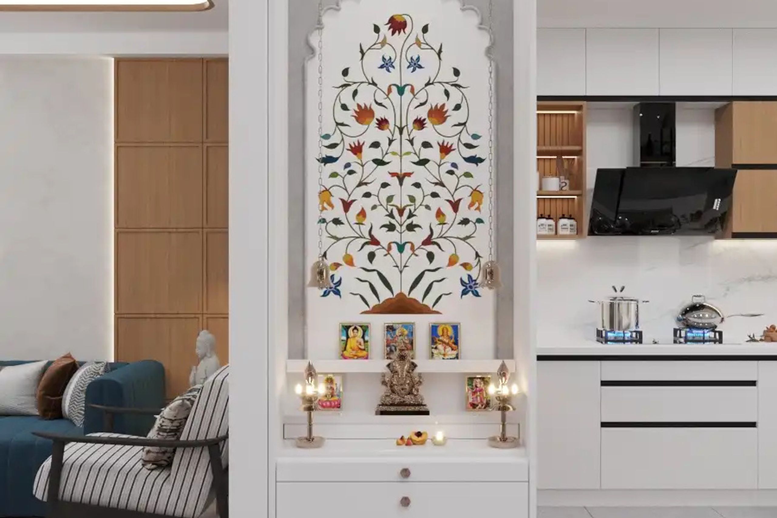 Traditional Pooja Room